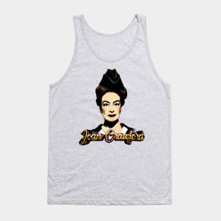 Joan Crawford - Engraving Style Tank Top